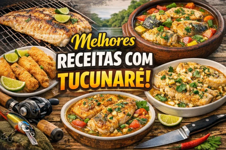 receitas com tucunaré