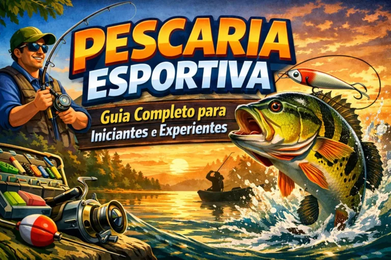 Pescaria Esportiva: Guia Completo para Iniciantes e Experientes
